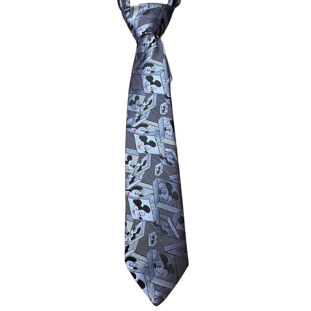 Vintage Disney‎ All Over Mickey Mouse Rare Balancine The Tie Works Mens Tie USA